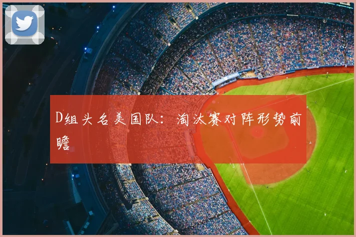 D组头名美国队：淘汰赛对阵形势前瞻